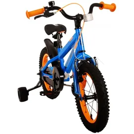 tpfsports Rocky Kinderfahrrad - Jungen - 14 Zoll - Rücktritt + Handbremse - Blau