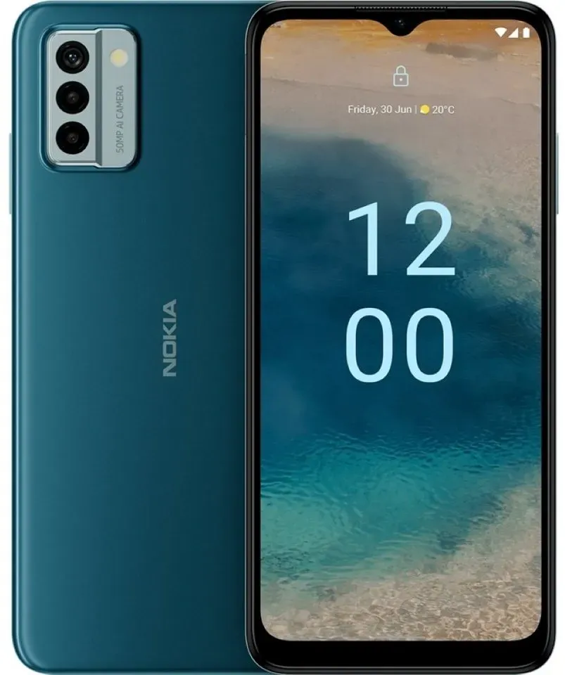 Nokia G22 128 GB / 4 GB - Smartphone - lagoon blue Smartphone (6,5 Zoll, 128 GB Speicherplatz) blau