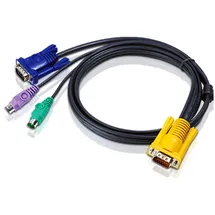 ATEN KVM-Kabel 3 m Schwarz