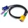 ATEN KVM-Kabel 3 m Schwarz