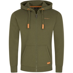 DENIMFY Sweatjacke Herren mit Kapuze Reißverschluss Regular Fit DFLeo Regular Fit XL