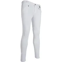 HKM Erwachsene Herren-Reithose-Basic-1200 weiß44 Hose, 1200 weiß, 44