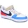 Nike Court Borough Low Recraft Kids White/Thunder Blue/Light Crimson 28