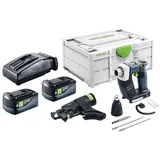 Festool Akku-Magazinschrauber inkl. 2 x 5,0 Ah + Systainer