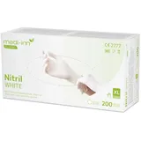 Medi-Inn Nitril white Einmalhandschuhe Puderfrei Big Box puderfrei weiß 200 St Verband