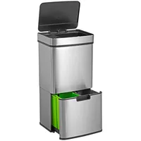 Wellhome Recycling-Abfalleimer 72 l Weiß