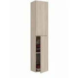 VCM Lendas Hochschrank 150 x 33 x 22 cm Sonoma-Eiche/Holz