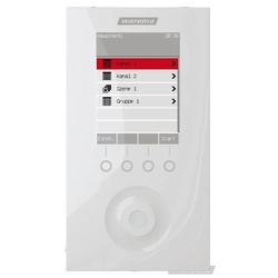 WAREMA Wisotronic 2-Kanal Steuerung #1002844 #1002845 #1002856 #1002857 #1002868 #1002869 (Ausführung: Reiheneinbau / REG Schwarz)