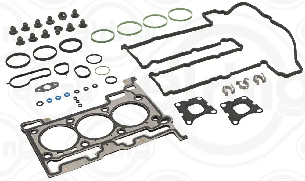 ELRING Dichtungssatz, Zylinderkopf mit Ventilschaftabdichtung für FORD  657.110