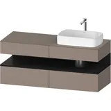 Duravit Waschtischunterschrank wandhängend „Qatego“ 140 × 60 × 55 cm