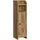 VASAGLE Badezimmerschrank klein 20 x 18 x 80 cm honigbraun