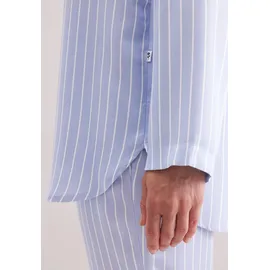 Seidensticker Pyjama Blau XL
