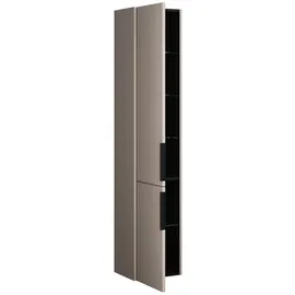 Burgbad Eqio Hochschrank 35 x 32 x 176 cm Lichtgrau Matt Eiche