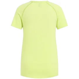 Odlo Damen Laufshirt Essentials Seamless Kurzarm-t-shirt - Shadow Lime Melange - L