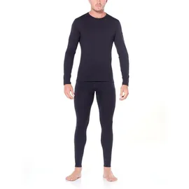 Icebreaker 200 Oasis Merino Langarm-baselayer - Black - 2XL