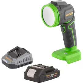 PROCRAFT Procraft, LL18bb Akku LED Strahler 20 V 300 lm + 1x Akku 2,0 Ah + Ladegerät