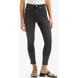Levi's Jeans "721" - Skinny fit - in Anthrazit - W26/L32