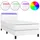vidaXL Boxspringbett 100 x 200 cm Weiß