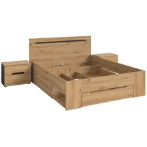 xonox.home MID.YOU Schlafzimmer-Set CANU, - B/H/T: ca. 244.00x87.00x205.00