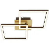 Briloner Frame 2x LED 11W braun-gold