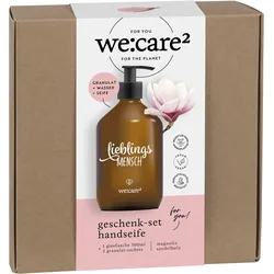 we:care2 Lieblingsmensch Handseifen-Granulat Geschenkpackung