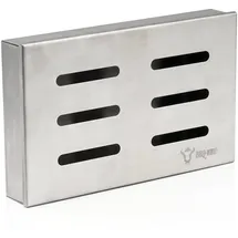 BBQ-Toro Räucherbox 21 x 13 x 4 cm Edelstahl silber