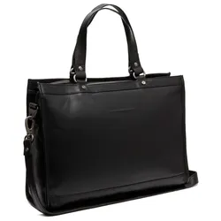 The Chesterfield Brand Manly Damenaktentasche Schwarz, schwarz