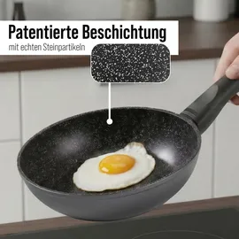 STONELINE Kochgeschirr-Set 15-tlg. 18 cm rund + 20 cm rund + 24 cm rund