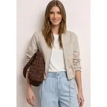STREET ONE Jacke im Washed-Look mit Zipper - 40
