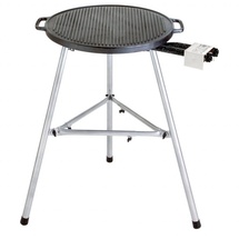 Paella World Paella-Grill-Set mit Gusseisen-Grillplatte Ø 38 cm: