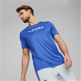 Puma Fit Logo T-Shirt, Herren 92 - royal sapphire XL