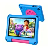 VASOUN 7 Zoll Kinder tablet,32 GB,wifi,Kindersicher,Kinder Lern-Tablet Tablet (7-Zoll-Tablet", 32 GB, Android, (Anti-Blaulicht,Vorinstallierte Kinder Lernsoftware,Robustes Design) blau