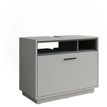 Vicco Waschbeckenunterschrank Beatrice 80 x 64 cm Grau/Anthrazit