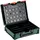 Metabo metaBOX 100S Organizer mit 15 Einsatzboxen u. transparentem Kofferdeckel