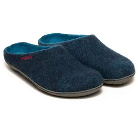 MagicFelt Pantoffeln Dark Petrol 41