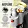 MIVELO Gepäckträgertasche Keanu grau