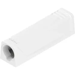 Blum TIP-ON Adapterplatte für Türen, Kurzversion, Schrauben, seidenweiss