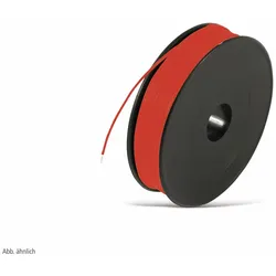 RAUTRONIC Draht YV, 0,5 mm, 100 m Spule, rot