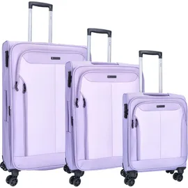 TheTrueC Kopenhagen Koffer-Set 3-tlg. flieder/lila
