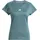 adidas AEROREADY Train Essentials Minimal Branding V-Neck Tee Preloved Teal/White XS