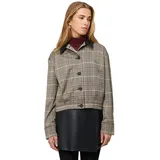 Zero Jackenblazer Kariert Beige 42