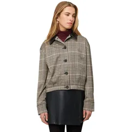 Zero Jackenblazer Kariert Beige 42