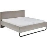 deinbett Polsterbett ¦ grau ¦ Maße (cm): B: 191 H: 100