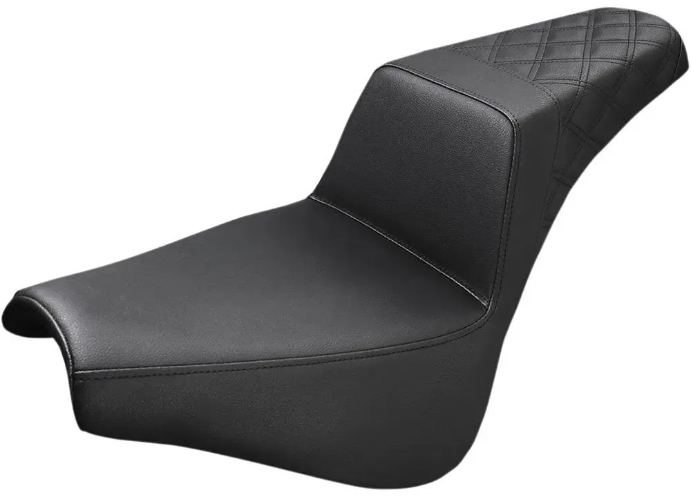 Saddlemen Harley Davidson Step Up Rear Ls Motorradsitz - Black - One Size