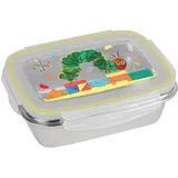 Geda Labels Brotdose Raupe Nimmersatt Hello Friend in Gelb | 550 ml | Gr.: onesize