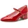 TAMARIS Damen Pumps mit Blockabsatz, rot, 37 EU