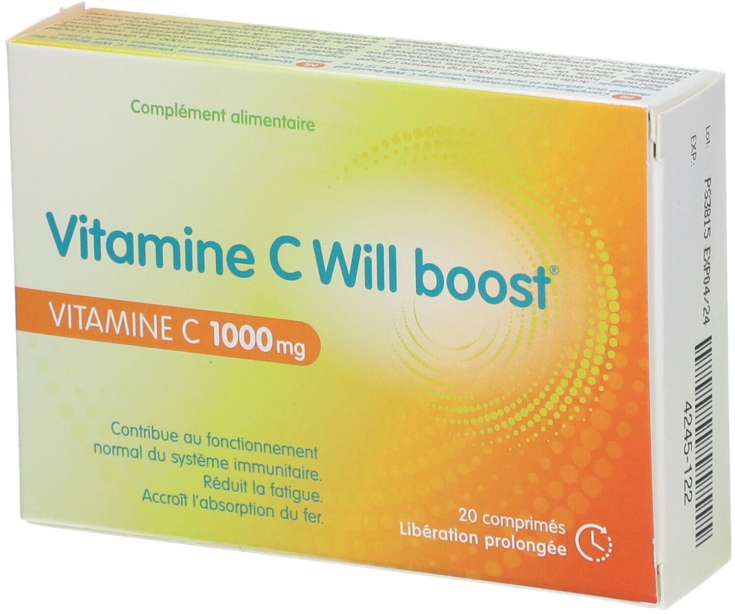Will Pharma Vitamine C-Will Boost® 20 pc(s) capsule(s)