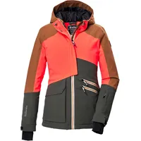 KILLTEC Mädchen Skijacke/Funktionsjacke mit Kapuze und Schneefang KSW 405