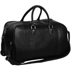The Chesterfield Brand The Chesterfield Brand Wax Pull Up Jayven 2-Rollen Reisetasche Leder 60 cm Reisetaschen   Schwarz 