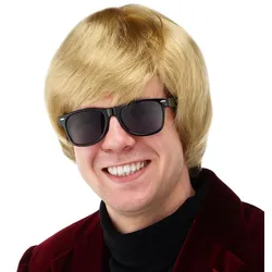 Blonde Heini Schlager Perücke - OS